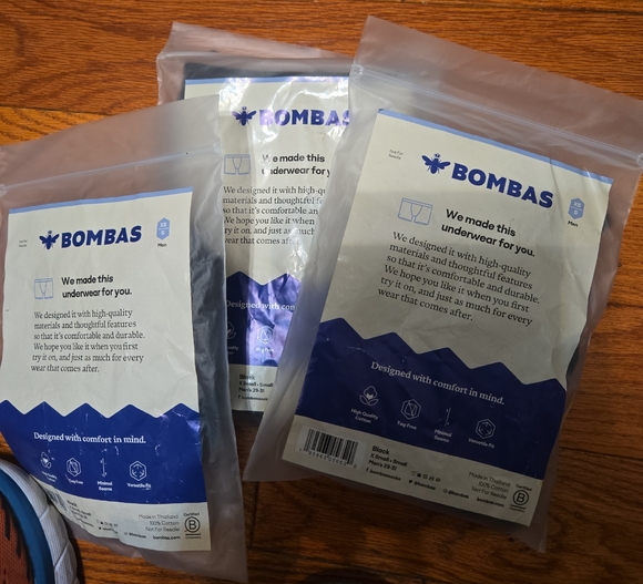 Bombas Other - (30)Bombas Men's Underwear 3 Pair All Are Black